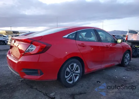 2016 Honda Civic Lx z USA, uszkodzony, nr VIN 2HGFC2F57GH575896
